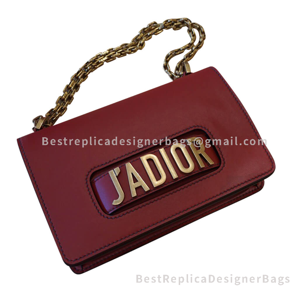 Dior JADior Calfskin Bag Red GHW